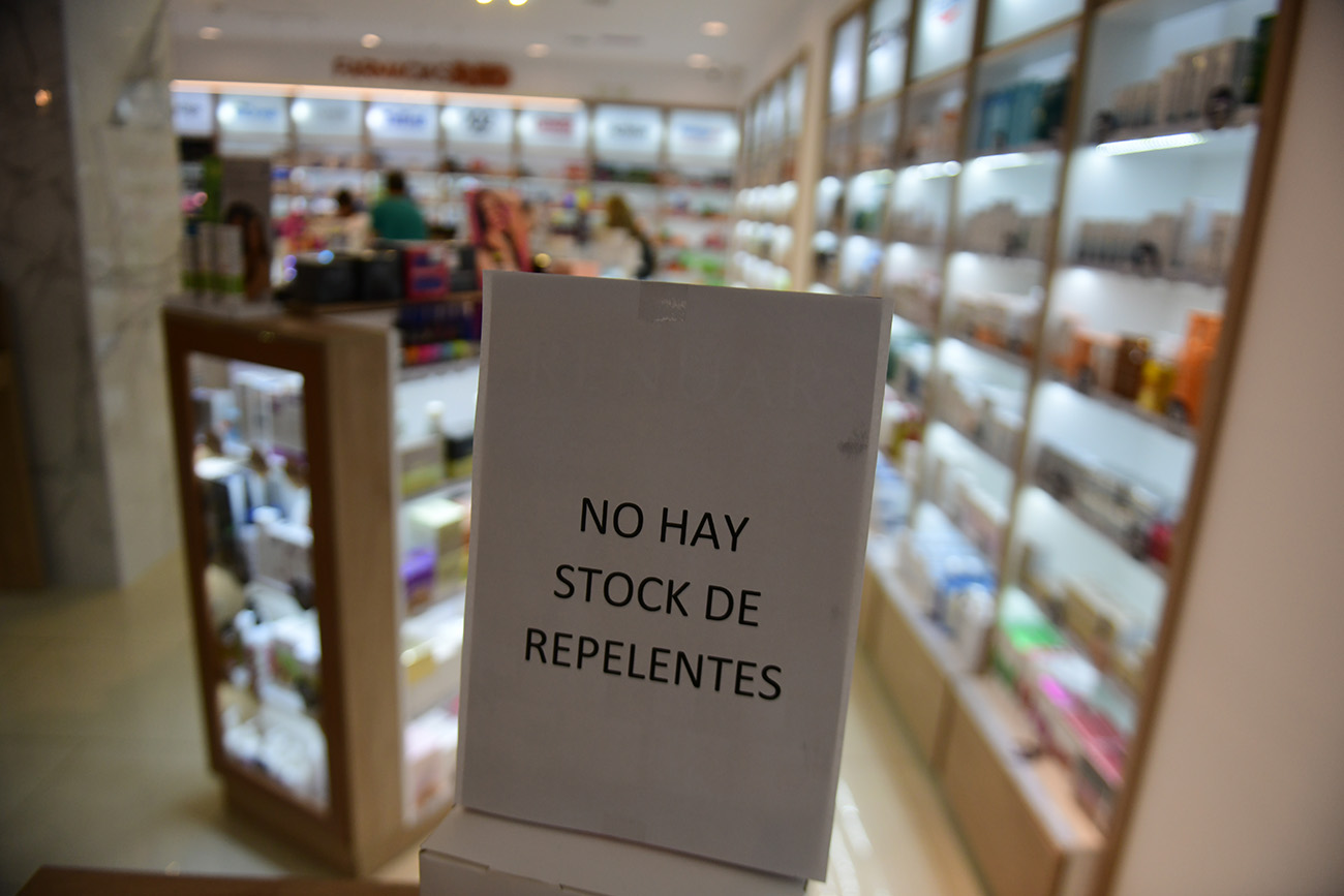 Dengue, en farmacias y droguerías hay faltantes de repelentes (Ramiro Pereyra /La Voz)