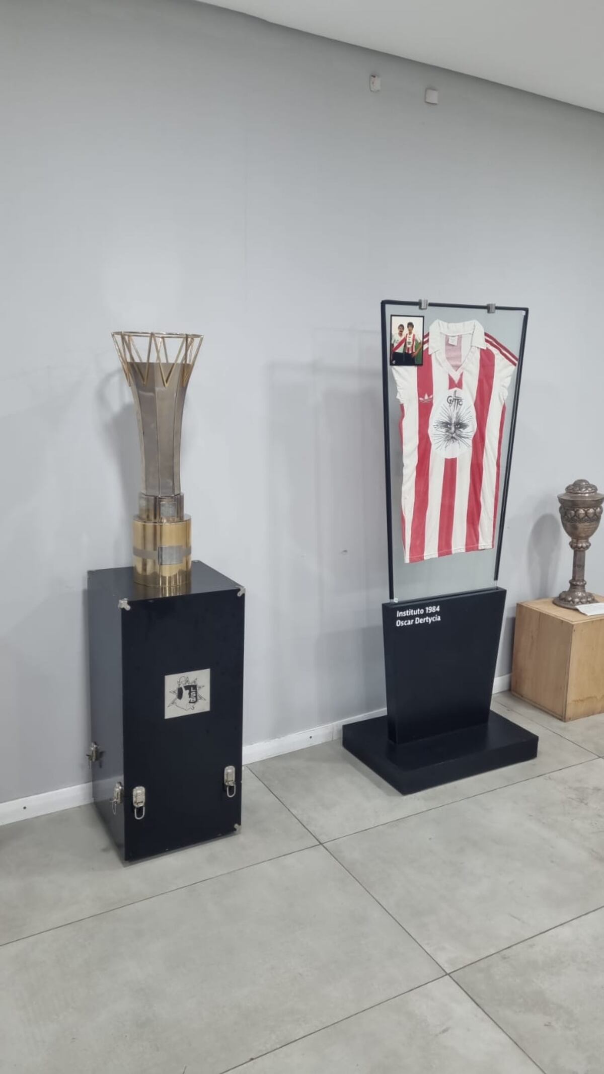 El "camisetazo" que se organizó para el festejo de los siete años del Museo Provincial del Kempes. (Gentileza)