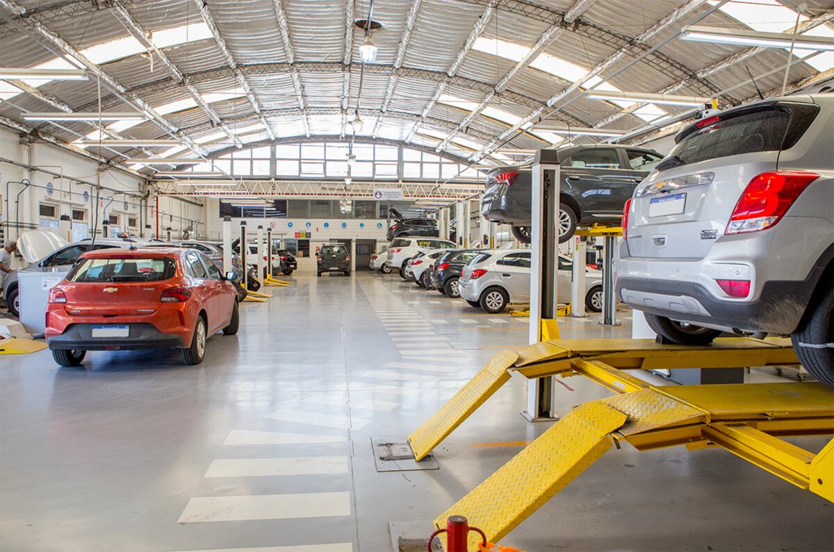 Taller de servicio postventa Chevrolet / Mundo Maipú
