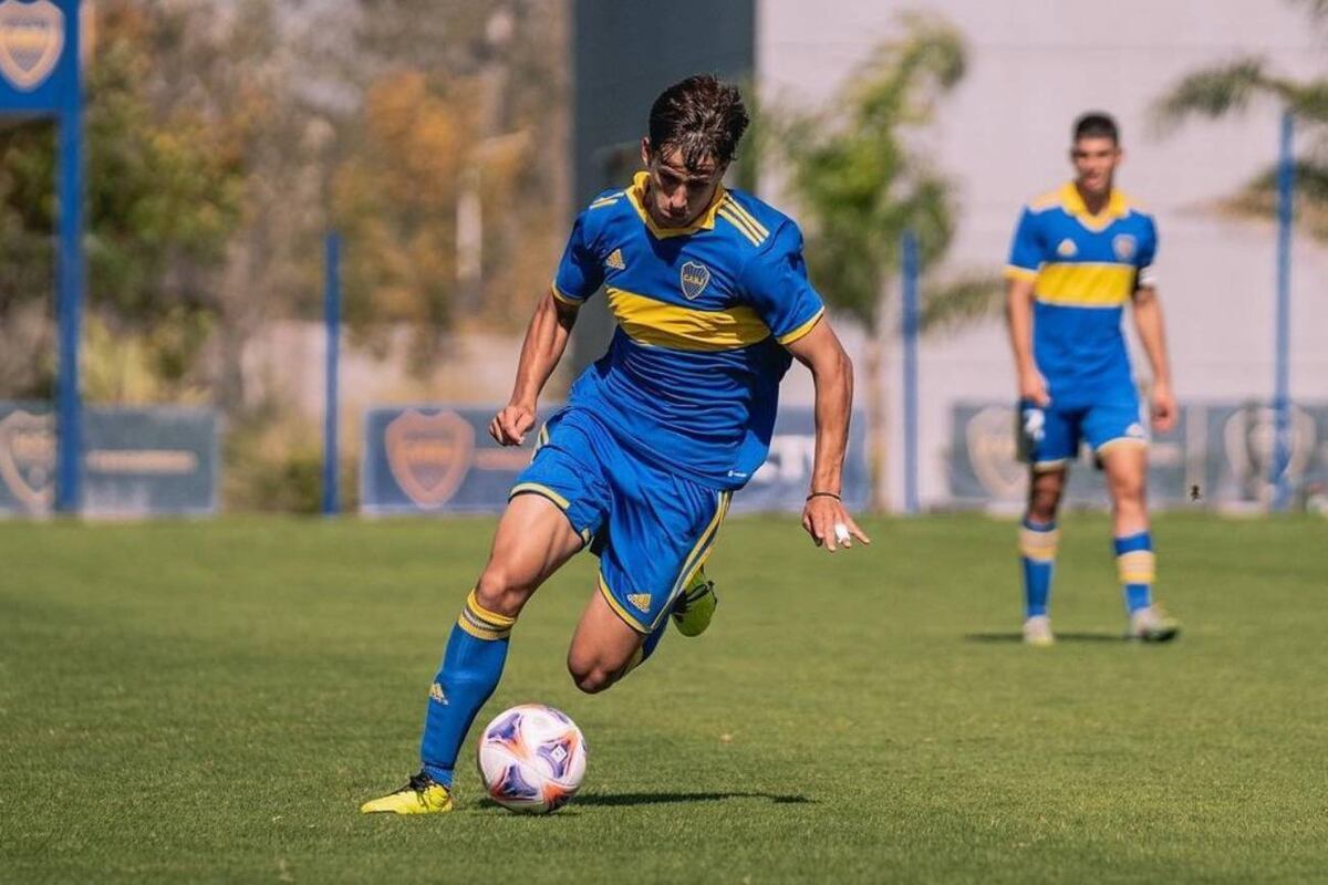 Iker Zufiaurre, juvenil cordobés de Boca (Prensa)