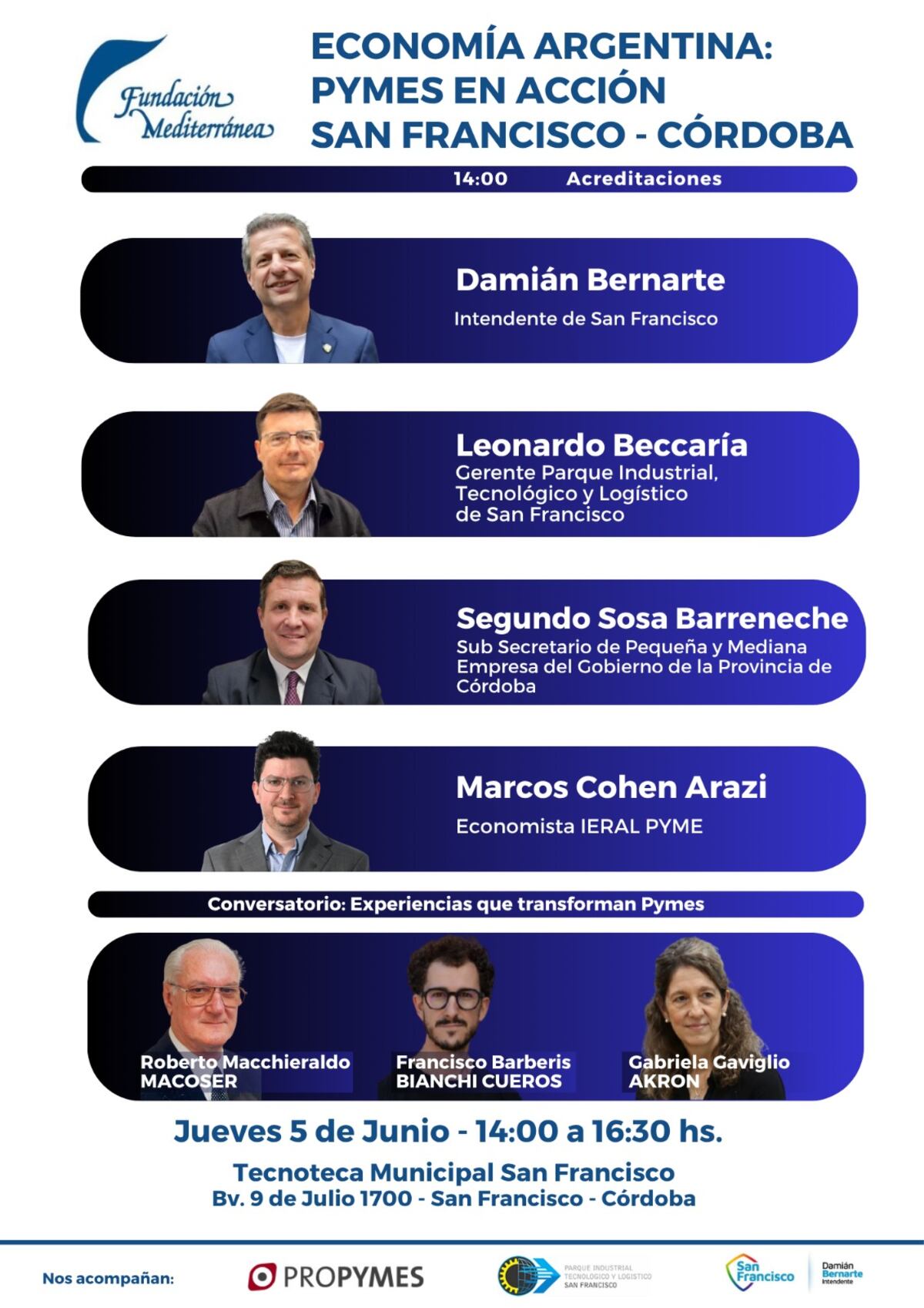 Programa y disertantes