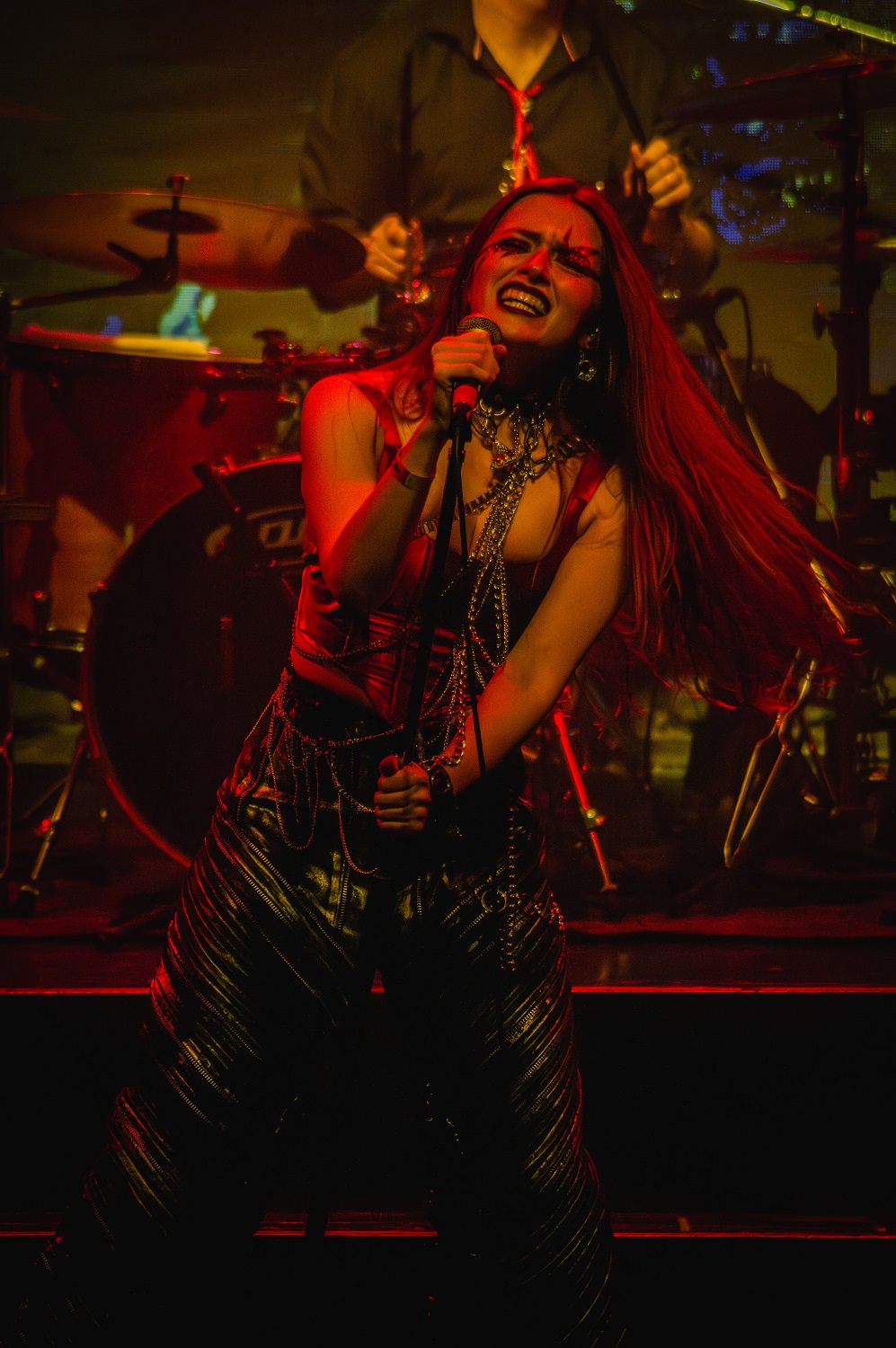 La cantante le da importancia central a sus shows en vivo, instancia en la que intenta afianzar el vínculo con la gente que escucha su música. (Gentileza Rosario Pinard).