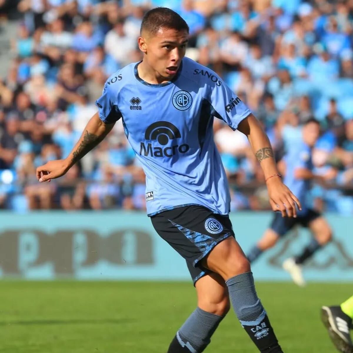 Tomás "Chinito" Castro, nuevo jugador de Racing y ex Belgrano. (Prensa CAB).