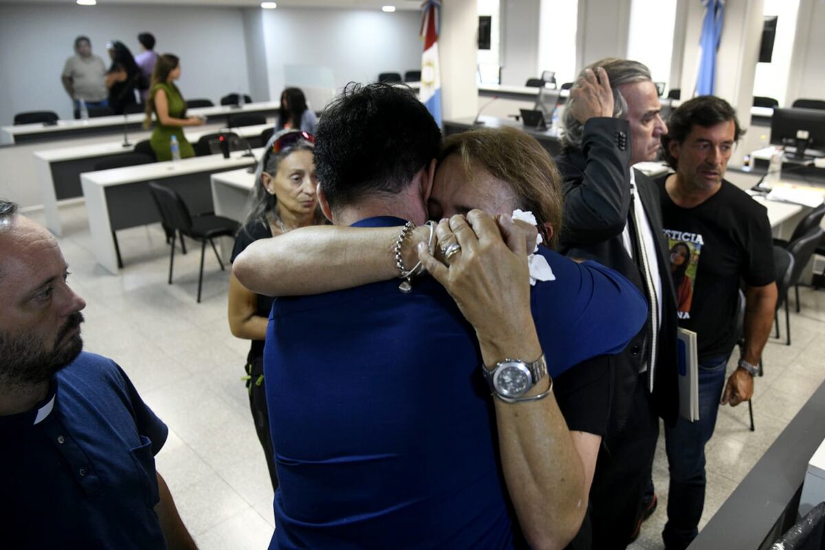Juicio por la muerte de Catalina Gutiérrez. Declara Eleonora Vollenweider, madre de la víctima. (Ramiro Pereyra / La Voz)