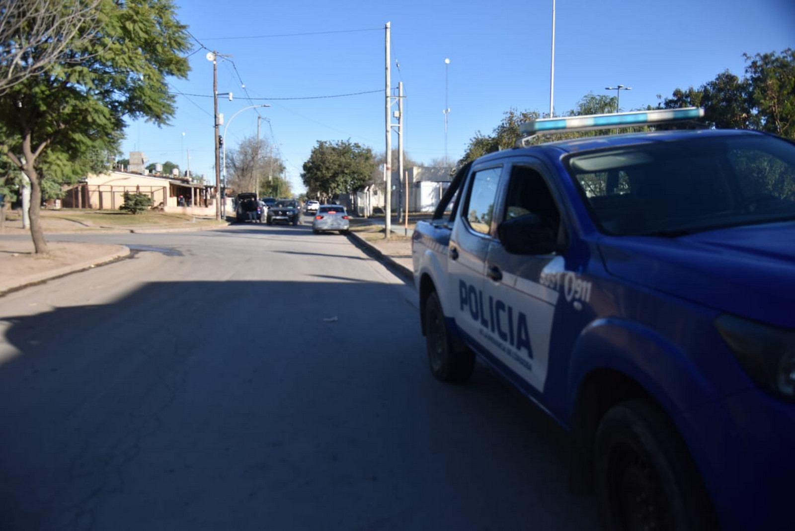 Una vecina dice haber visto en el dispensario de Villa Angelelli II al niño Loan Danilo Peña con una persona con acento correntino. (Facundo Luque / La Voz)