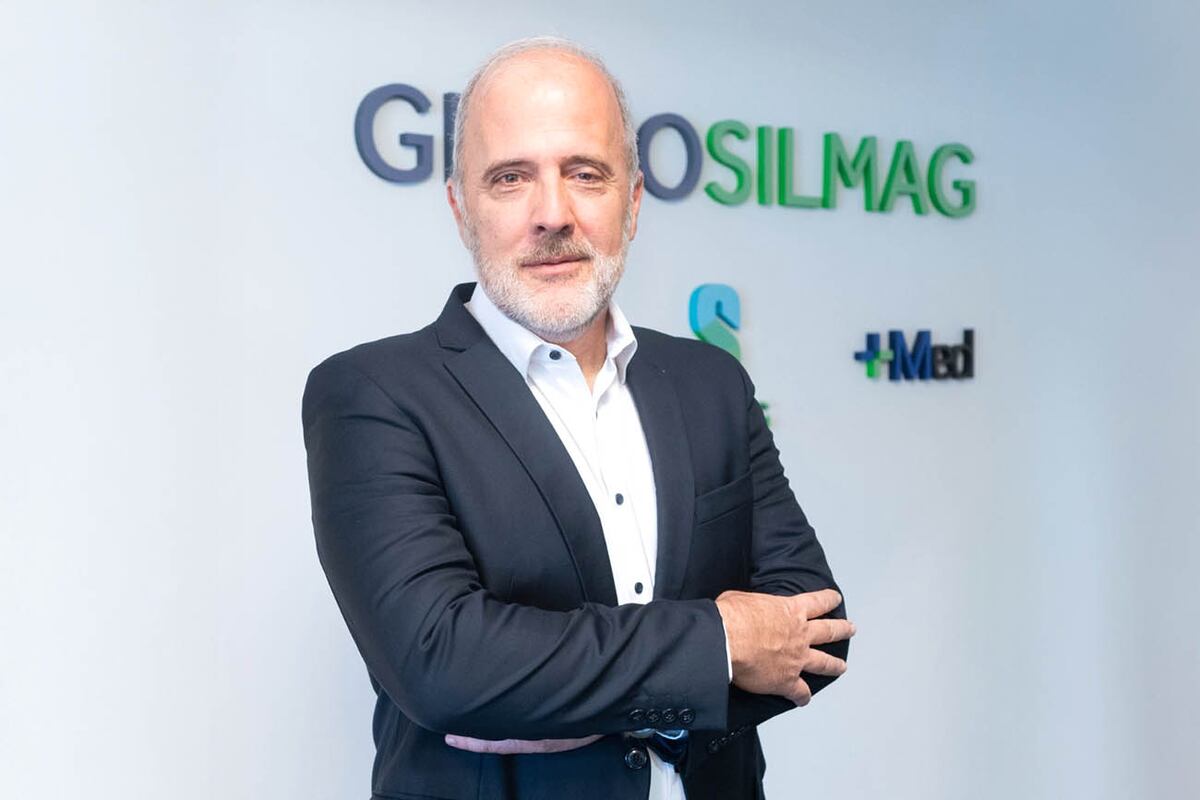Fernando Gaido, CEO de Silmag, apunta a internacionalizar la empresa pero a partir de procesos desarrollados en Las Higueras, Córdoba. Para ello se realizó una fuerte inversión.