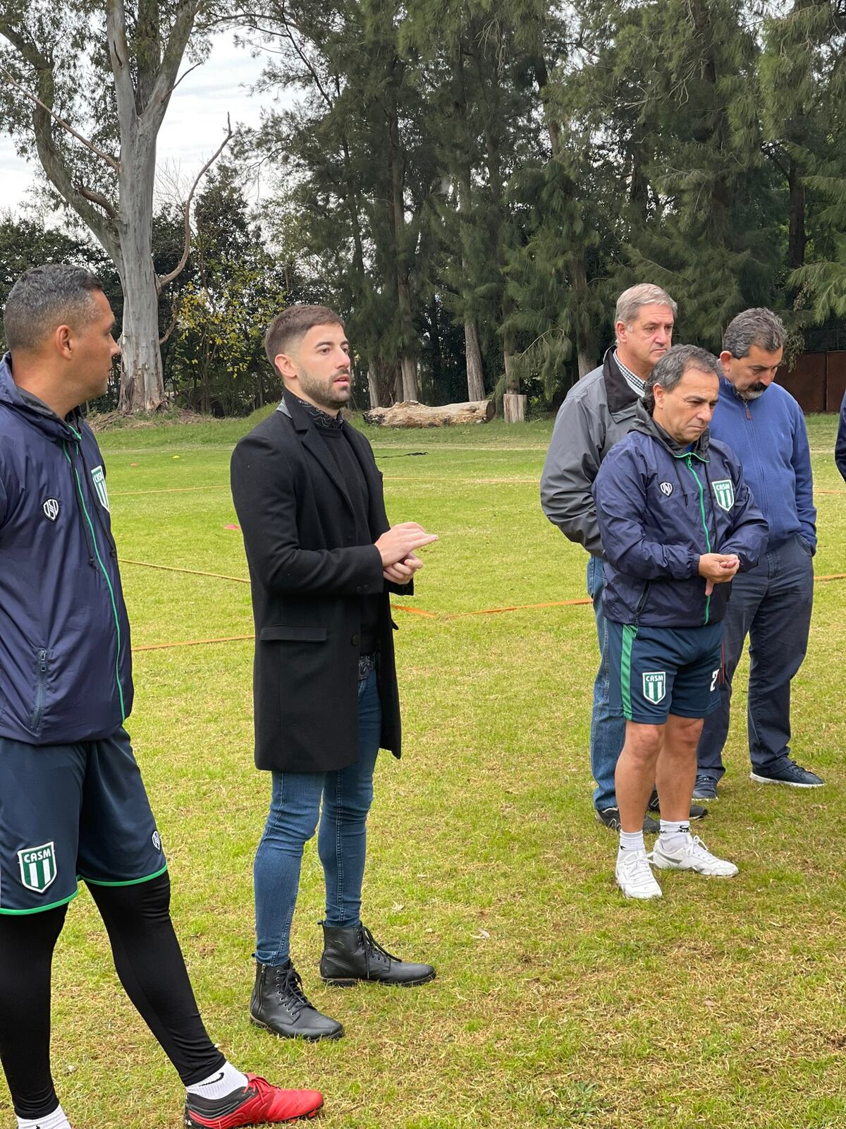 "El Sapo" Coleoni asumió en su nuevo equipo, San Miguel, en la B Metro. (Prensa San Miguel).