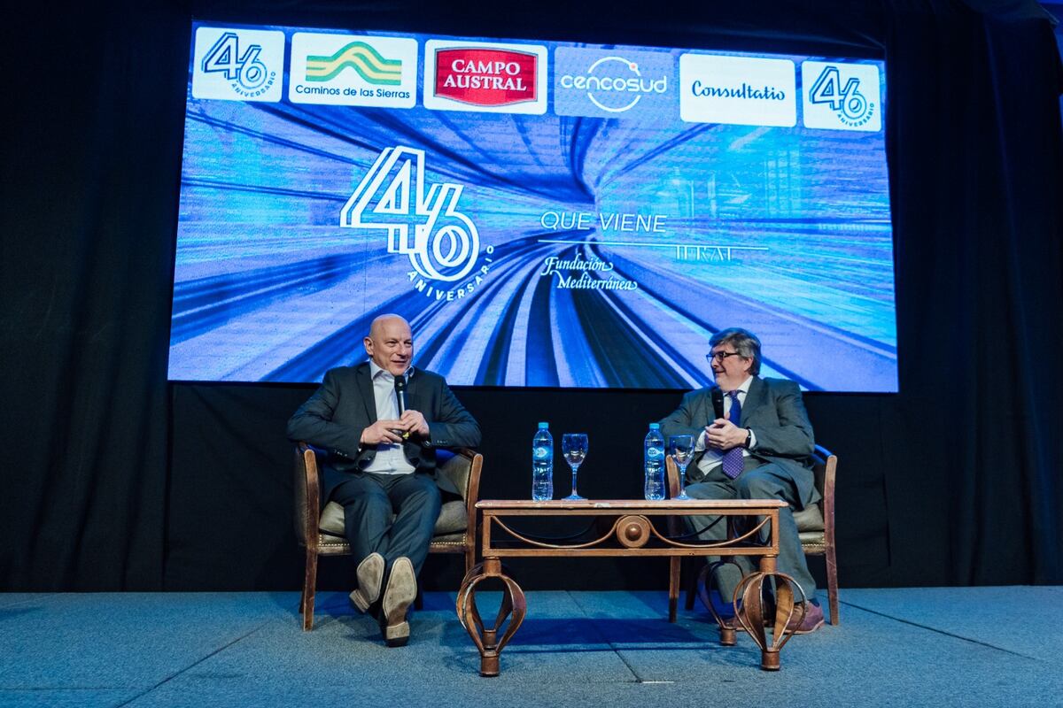Sergio Berensztein ofreció un conversatorio en Fundación Mediterránea
