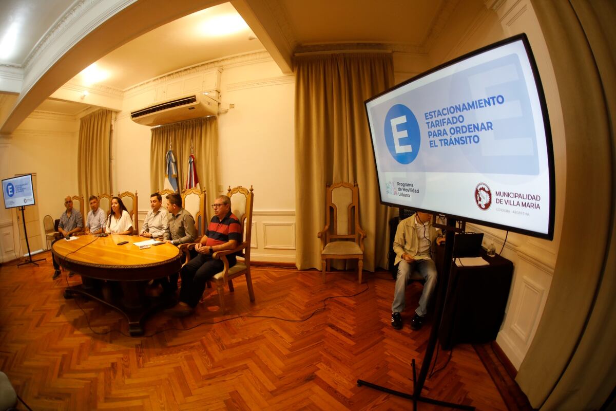 Presentación. Vuelve el estacionamiento medido (Municipalidad Villa María)