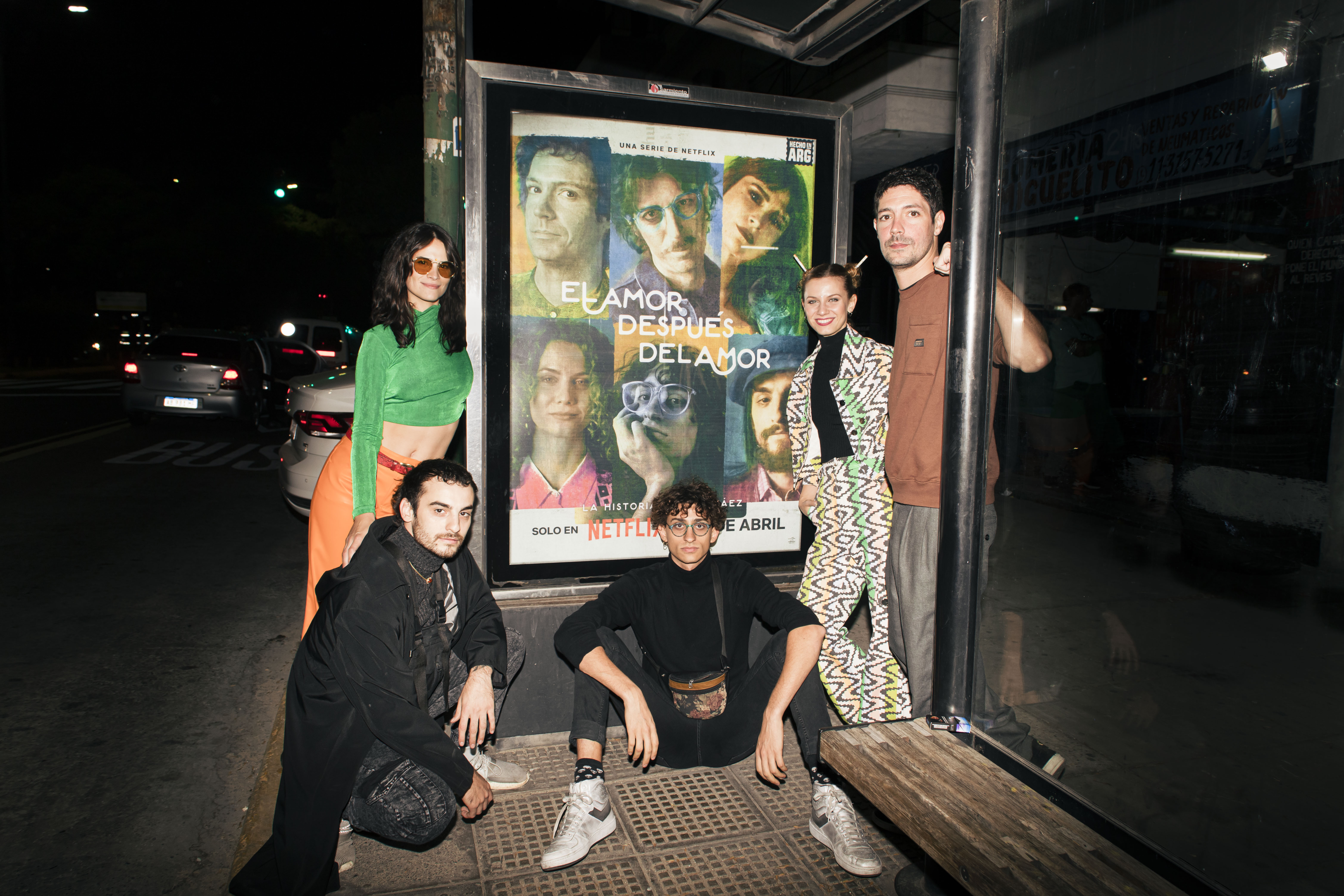 El elendo de "El amor después del amor", la serie sobre la vida de Fito Páez que Netflix estrenará en los próximos días. (Netflix)