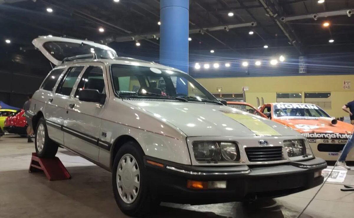 Ford Sierra. Una joya, así fue expuesto el año pasado. (Gentileza Volkshop Argentina)