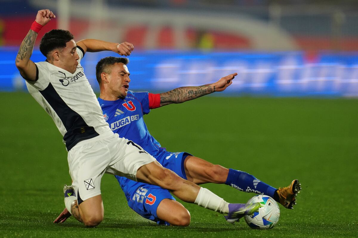 Universidad de Chile - Independiente, este miércoles por Copa Sudamericana. (AP)