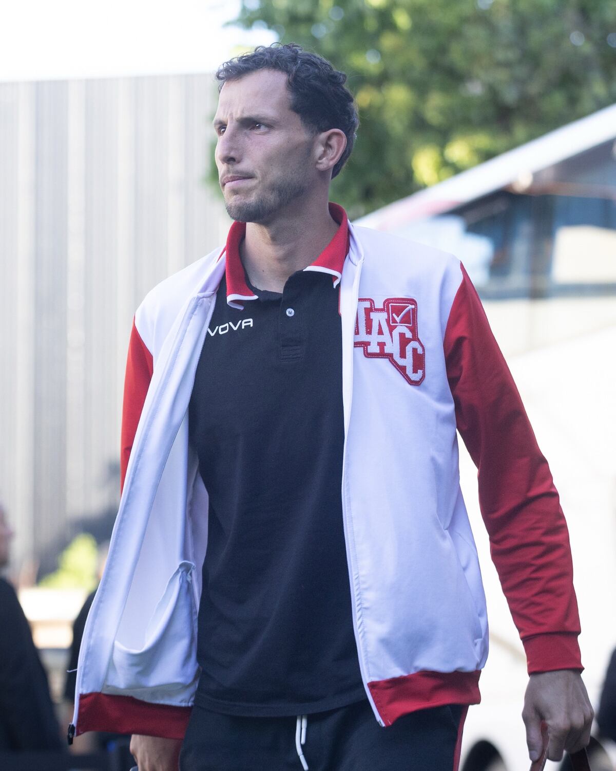 Manuel Roffo, arquero de Instituto, en cancha de Riestra. (Prensa IACC).