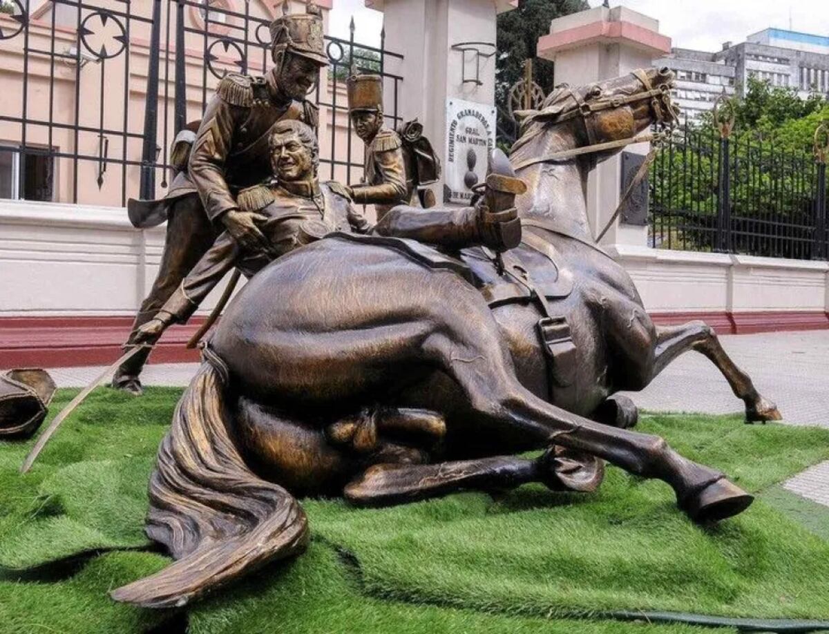 El Sargento Cabral salvó la vida del General José de San Martín en el histórico combate de San Lorenzo en 1813.