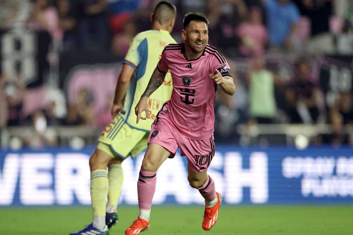 Inter Miami, de Lionel Messi, goleó 6-2 al New York RB por la jornada 11 de la MLS. (Gentileza Reuter)