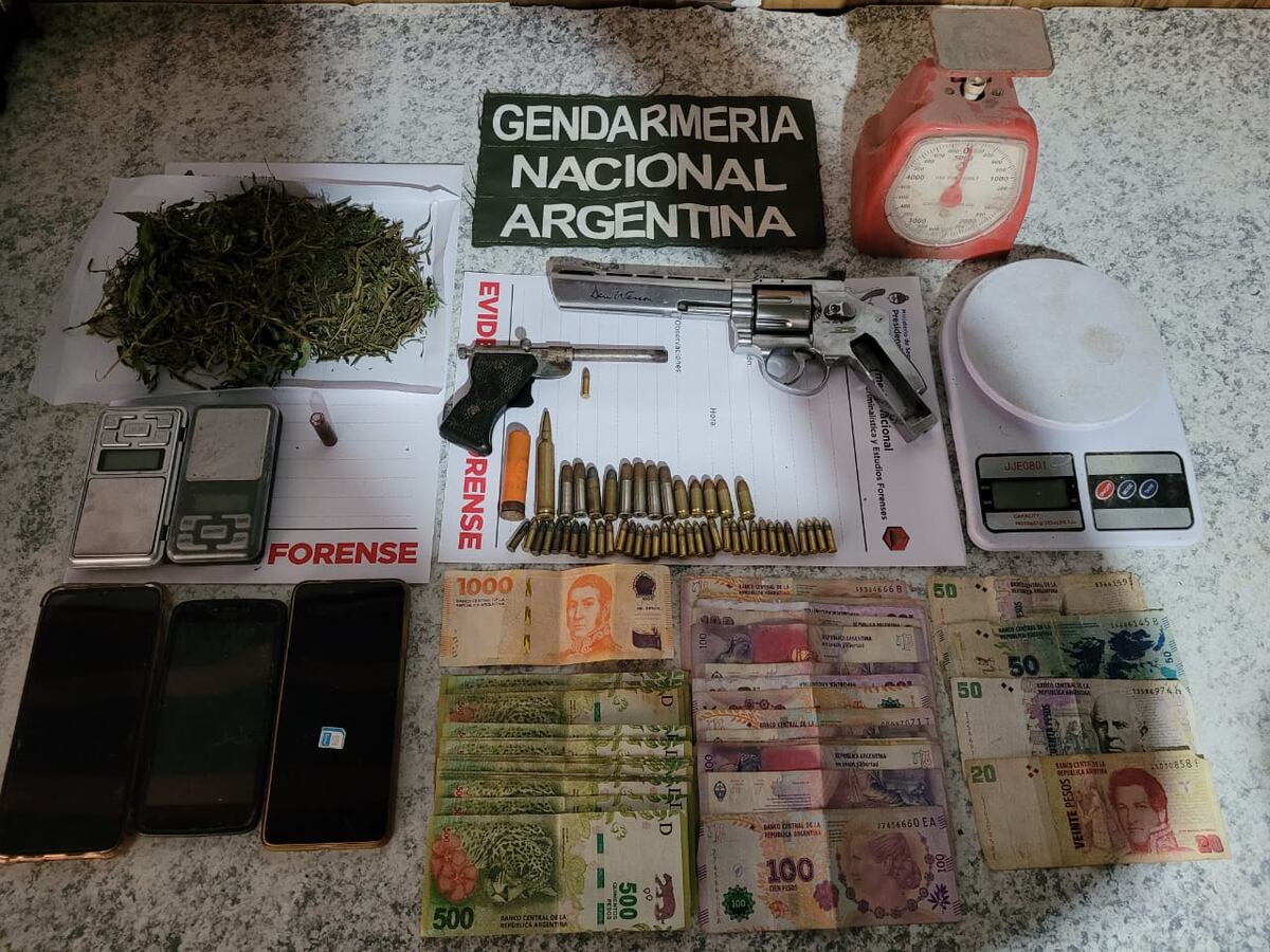 Allanamientos realizados en marzo en la nueva causa contra "Yiyo" y su banda. (Gendarmería)