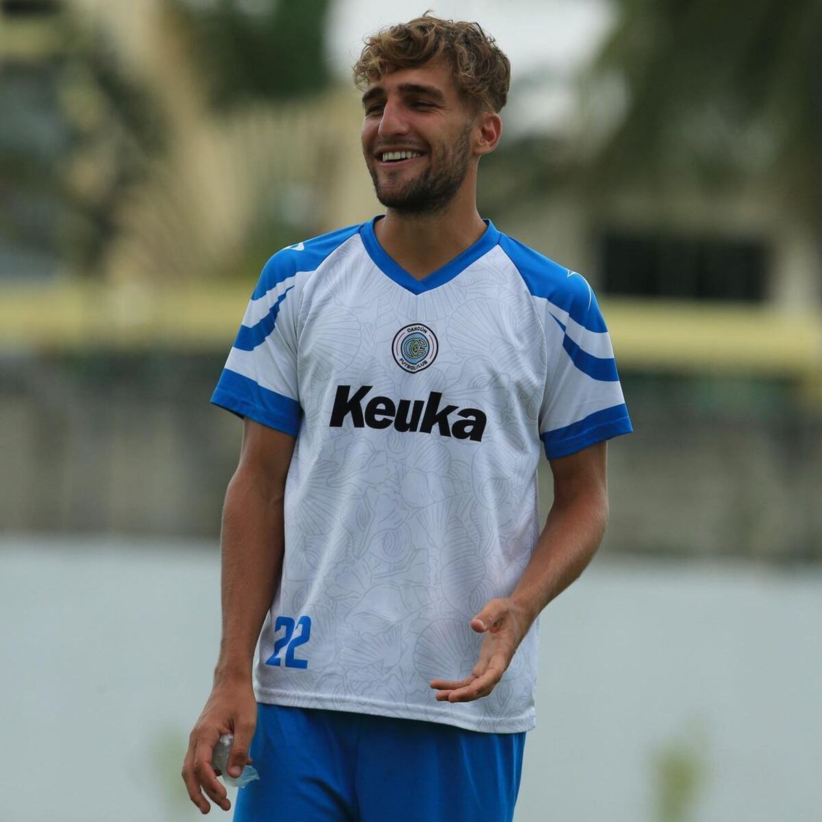 El mediocampista David Franco es uno de los refuerzos más importantes que sumó Argentino de Monte Maíz. Viene de jugar en Primera Nacional. (Instagram David Franco).