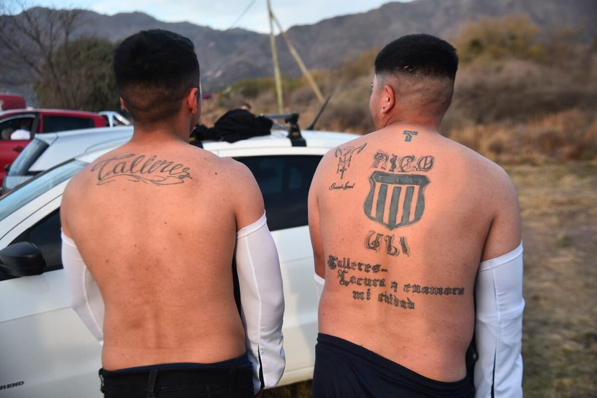 Cara 'e Cancha de Talleres en la previa del partido entre Talleres y Godoy Cruz por los octavos de final de la Copa Argentina en San Luis. (Pedro Castillo / La Voz)