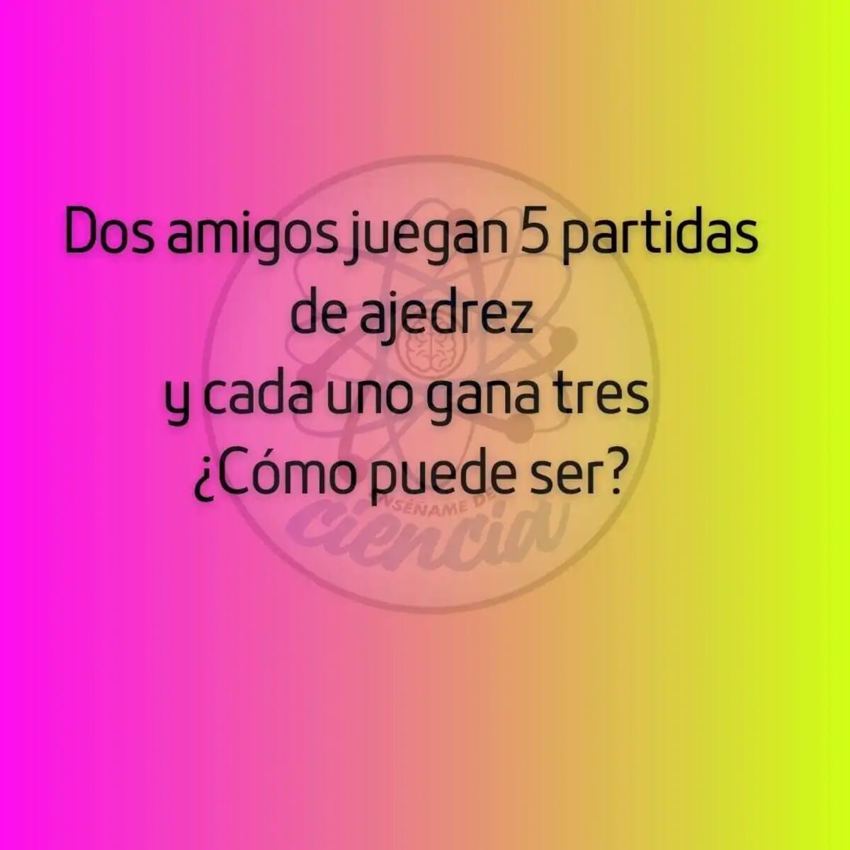 El reto visual.