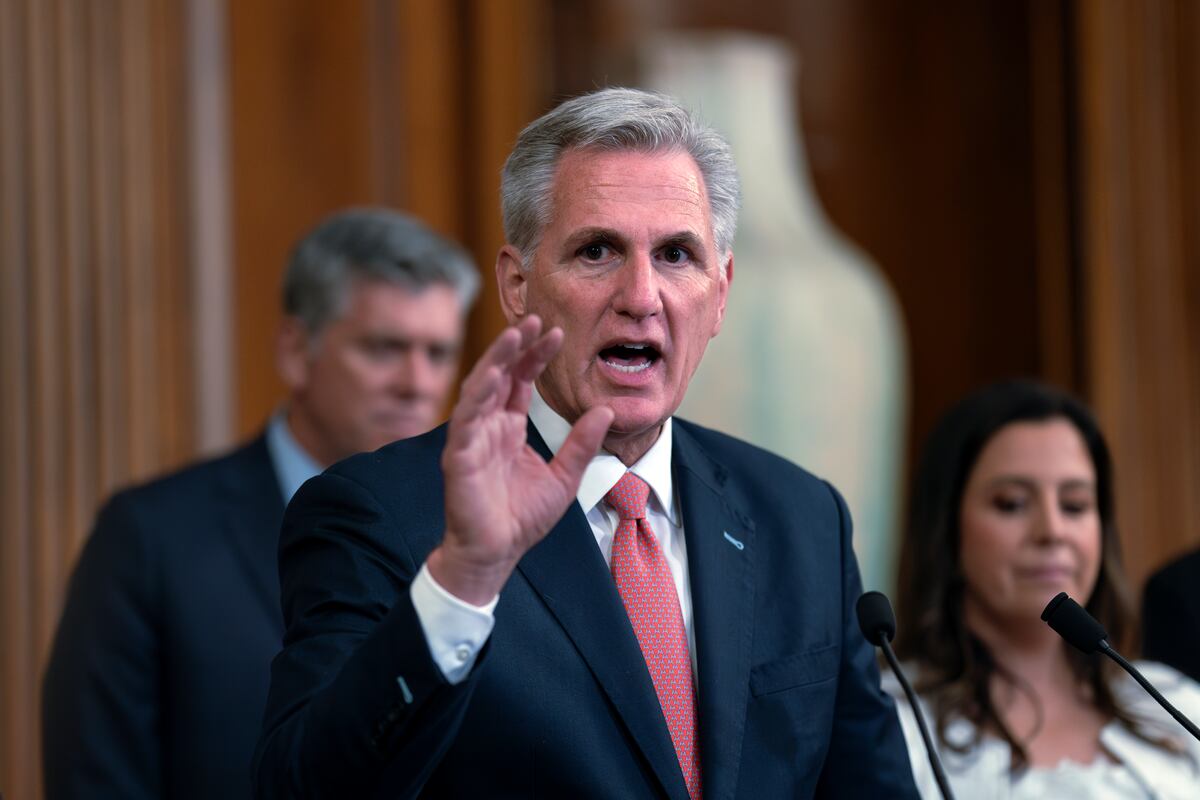 El presidente de la Cámara de Representantes de Estados Unidos, Kevin McCarthy.