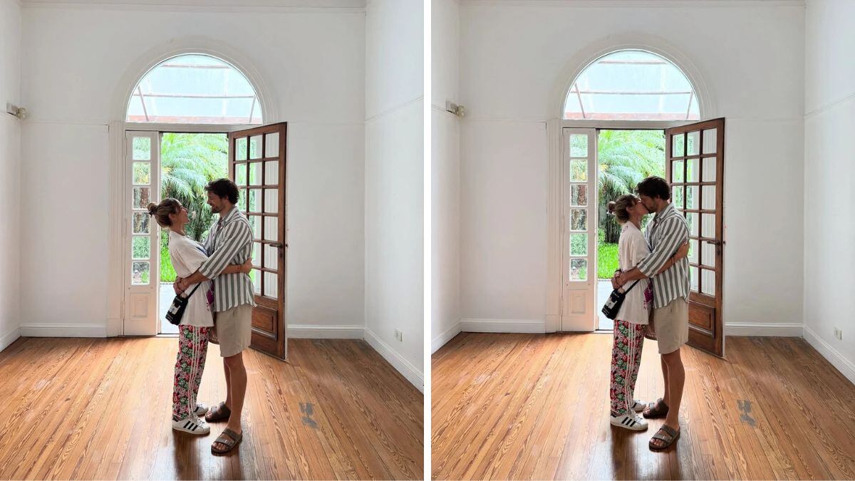 Jimena Barón mostró apenas la entrada de su nueva casa: con iluminación increíble y pisos de madera.