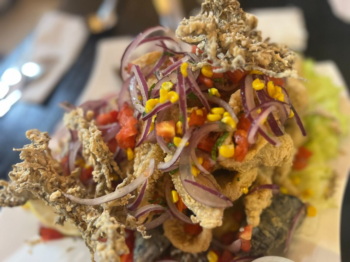 Jalea de mariscos.