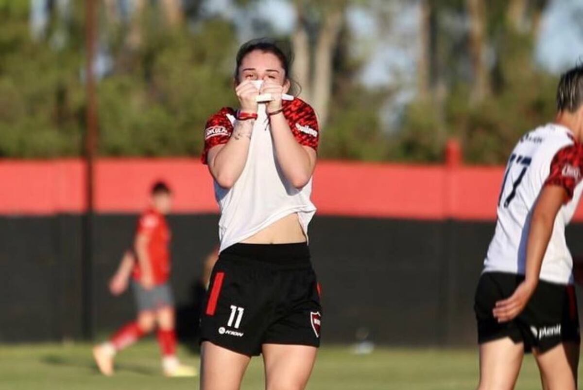 Agustina Amitrano en Newell's (Instagram)