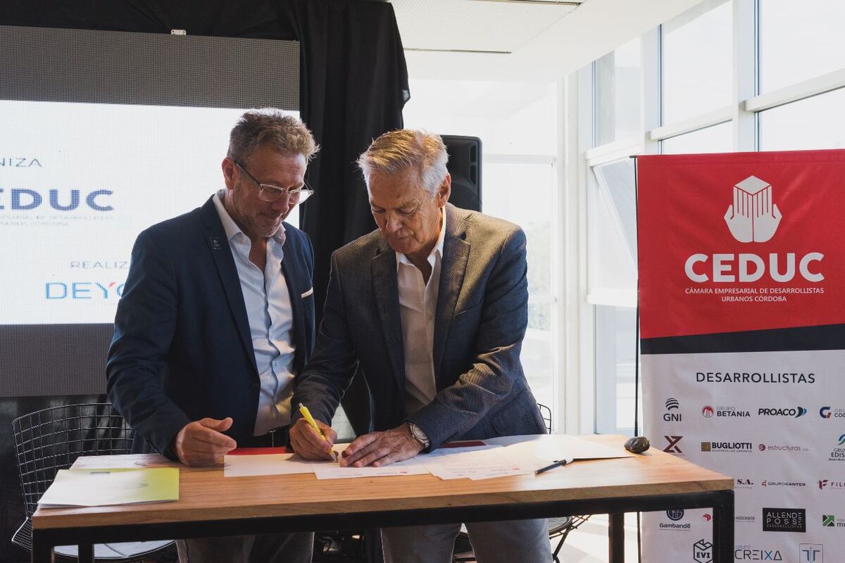 Firma de acuerdos, Proyectar Córdoba 2023