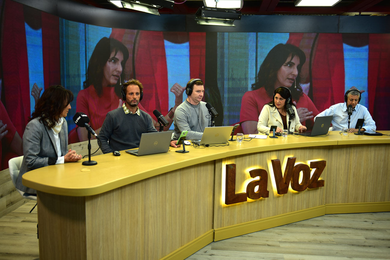 La Voz en Vivo. Natalia de la Sota en la segunda mañana del streaming de La Voz. (Nicolás Bravo / La Voz)