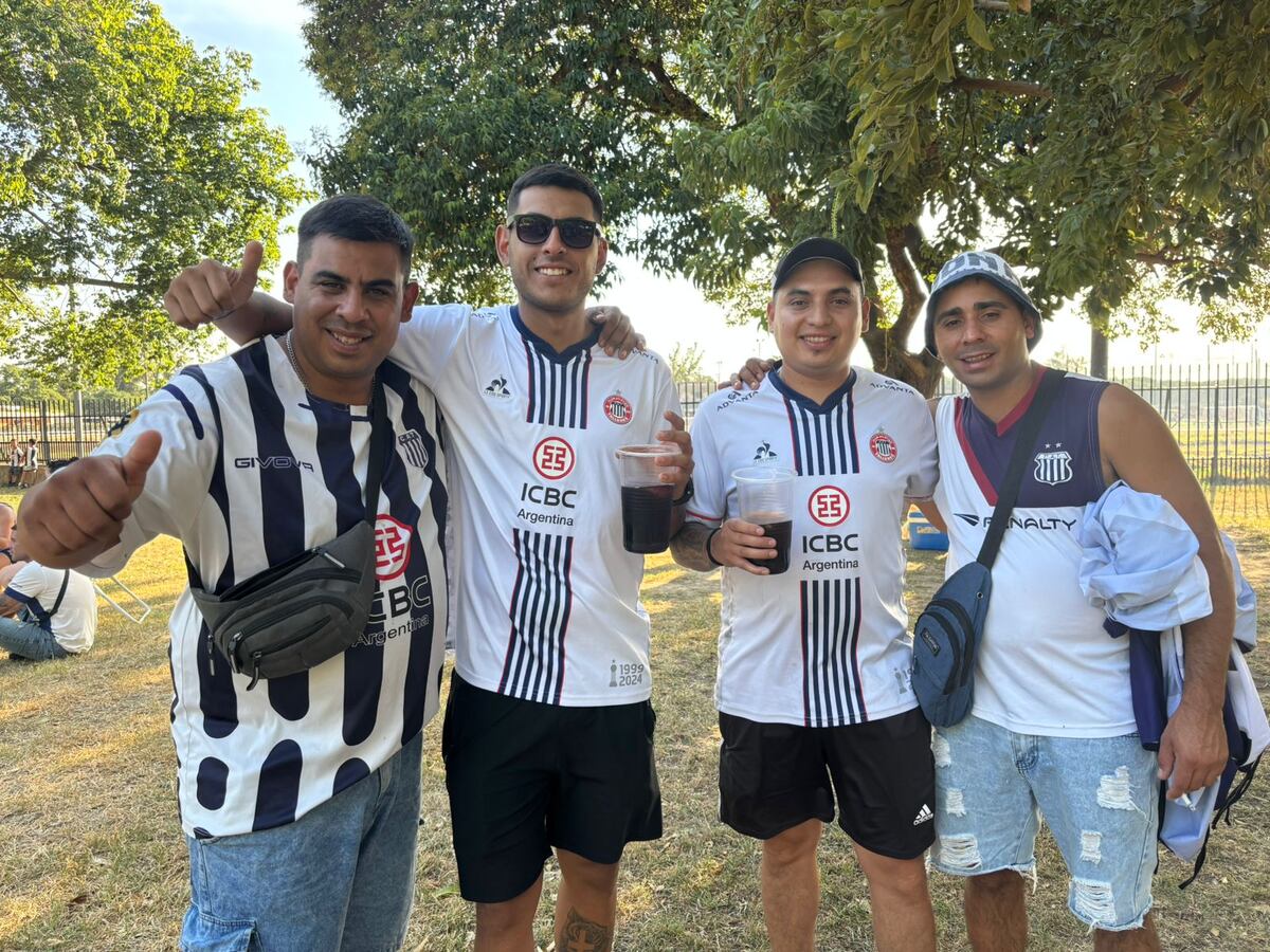Talleres en Rosario: el tradicional Cara ‘e Cancha. (La Voz)