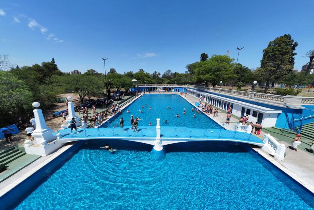 ¿Calor? En Córdoba hay piletas municipales muy accesibles para refrescarse en medio de la ciudad. (Foto: Municipalidad de Córdoba)