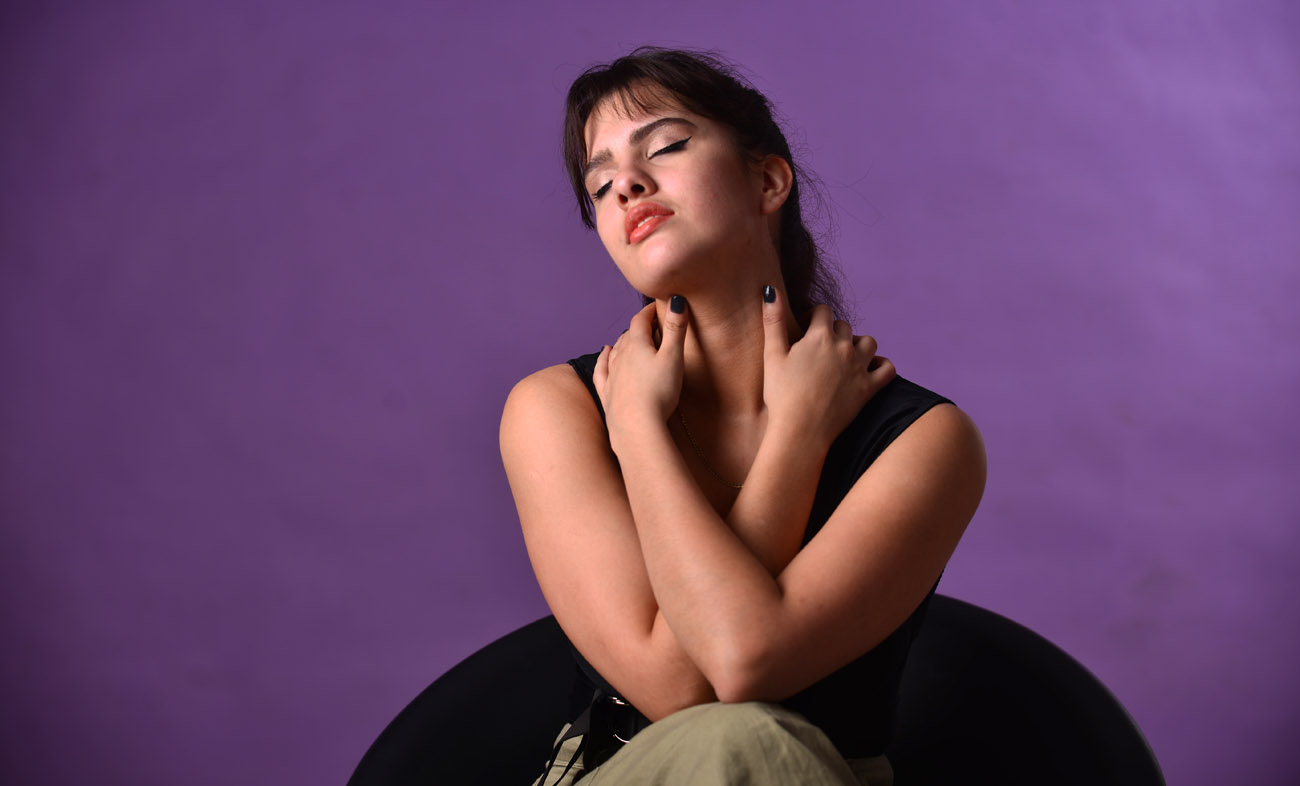 La cantante Camilú hizo un show en vivo en el estudio de La Voz. (Nicolás Bravo / La Voz)
