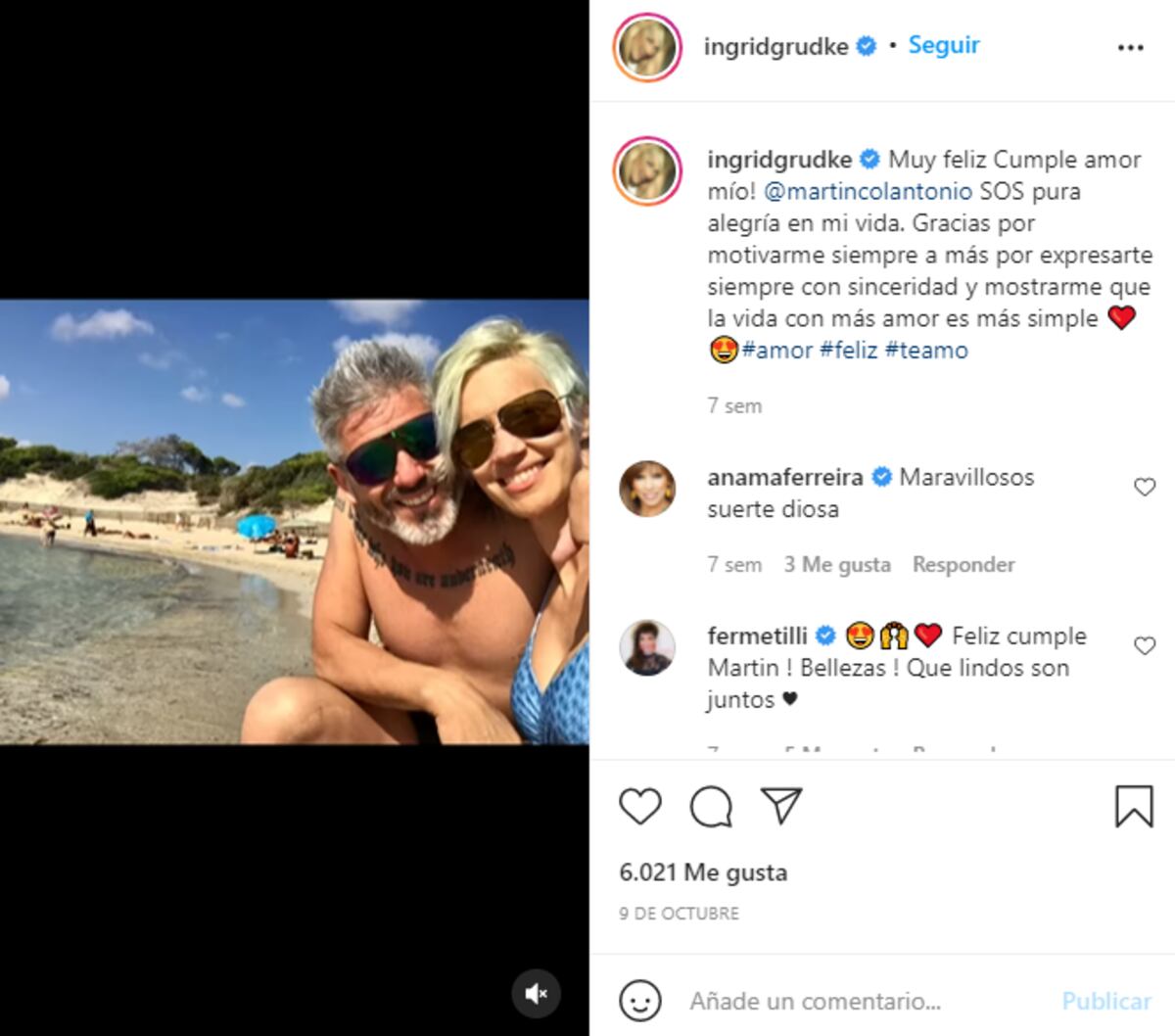 (Instagram Ingrid Grudke)