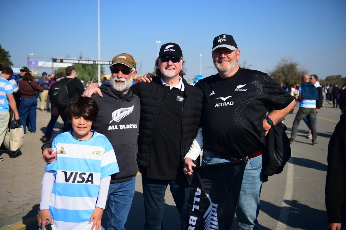 Cara 'e Cancha en la previa de Los Pumas vs. All Blacks por el Rugby Championship. (Nicolás Bravo / La Voz)
