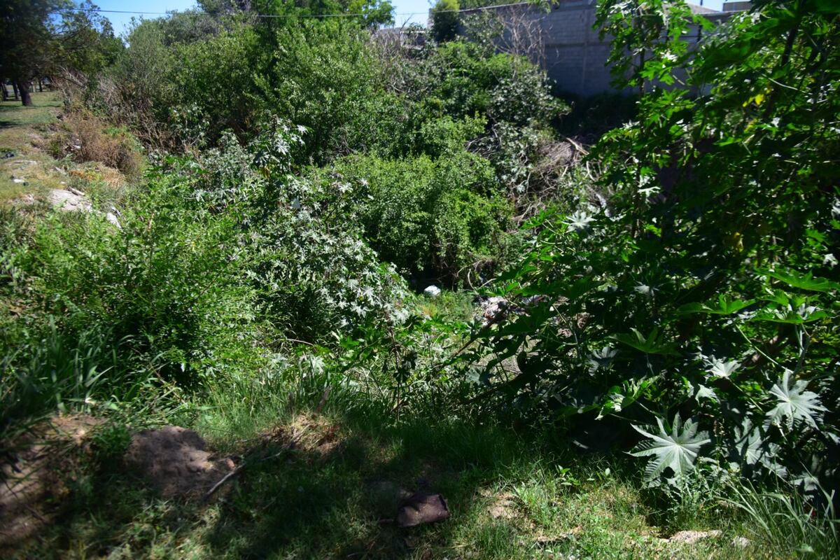 La zona donde fueron hallados los restos está dominada por un descampado con basura. (Pedro Castillo / La Voz)