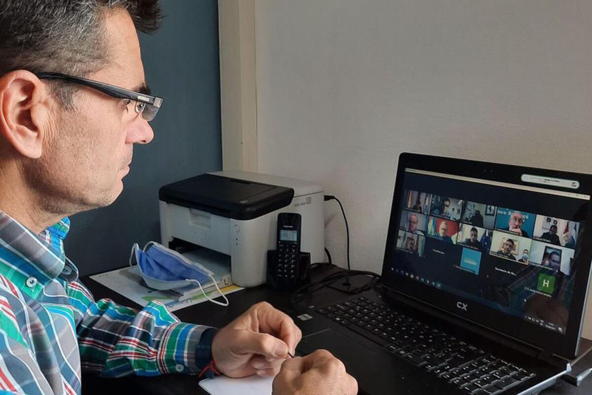 Intendente. Marcelo Bustos (Municipalidad de Salsipuedes).