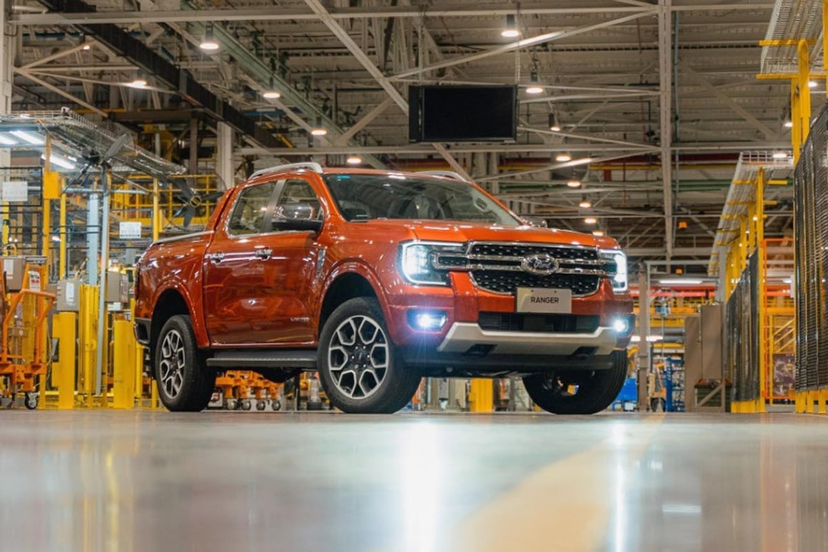 La producción de Ranger en Argentina alcanzará un ritmo de fabricación anual superior a las 80 mil unidades anuales.