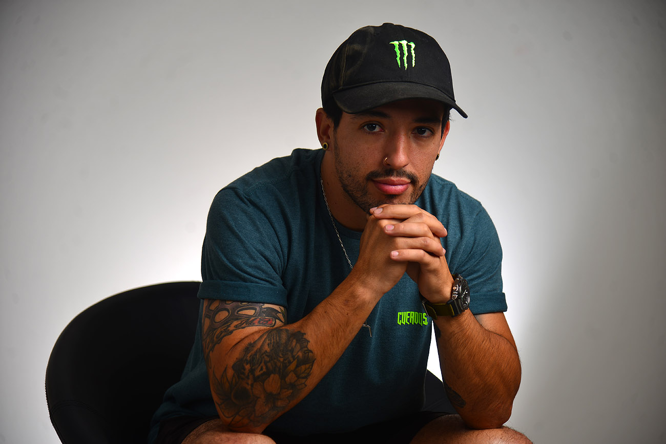 José "Maligno" Torres, ciclista BMX Freestyle, medalla de oro en los XGames, finalista mundial y medallista en los Juegos Panamericanos y Odesur. (Nicolás Bravo / La Voz)