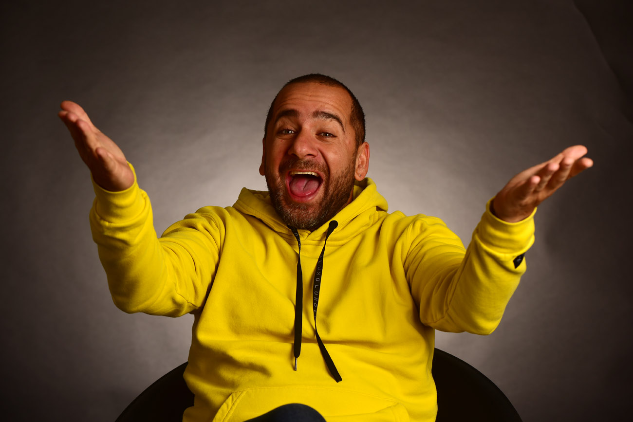 Camilo Nicolás, actor, comediante, humorista. (Nicolás Bravo / La Voz)