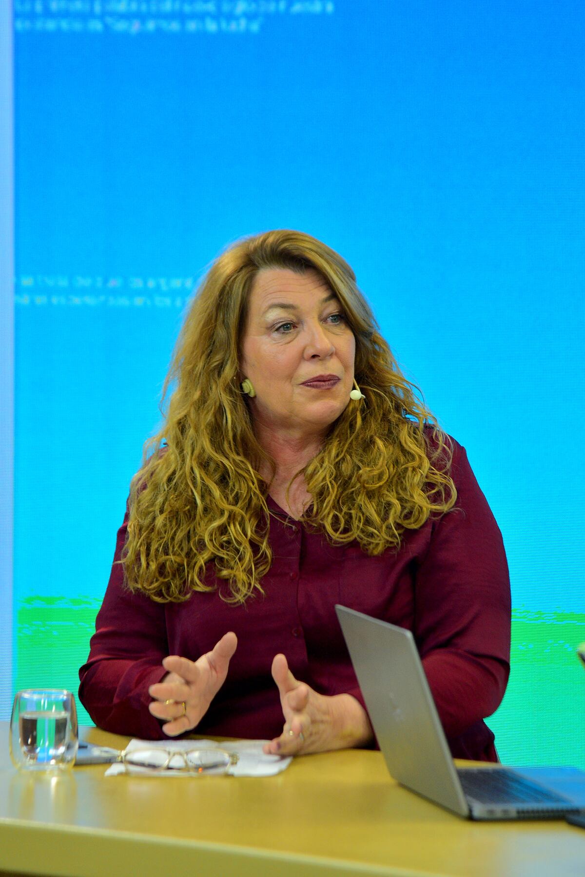 Denise Audrito en La Voz en Vivo. (Pedro Castillo / La Voz)