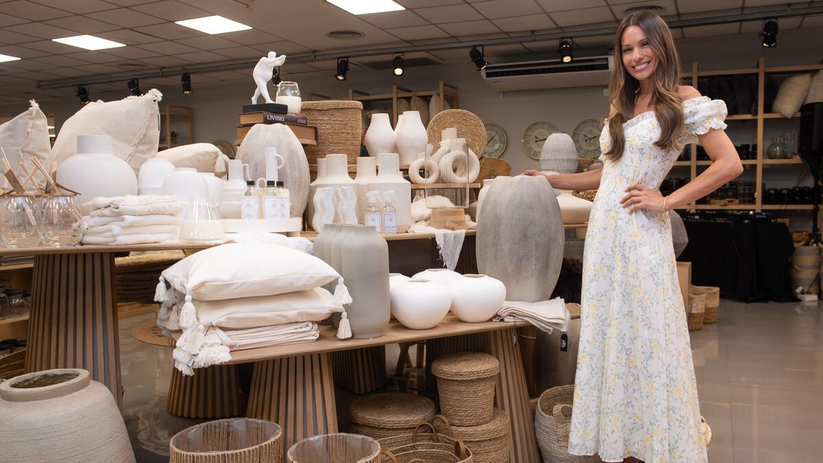 Pampita se unió a una reconocida marca del hogar para lanzar su propia colección.