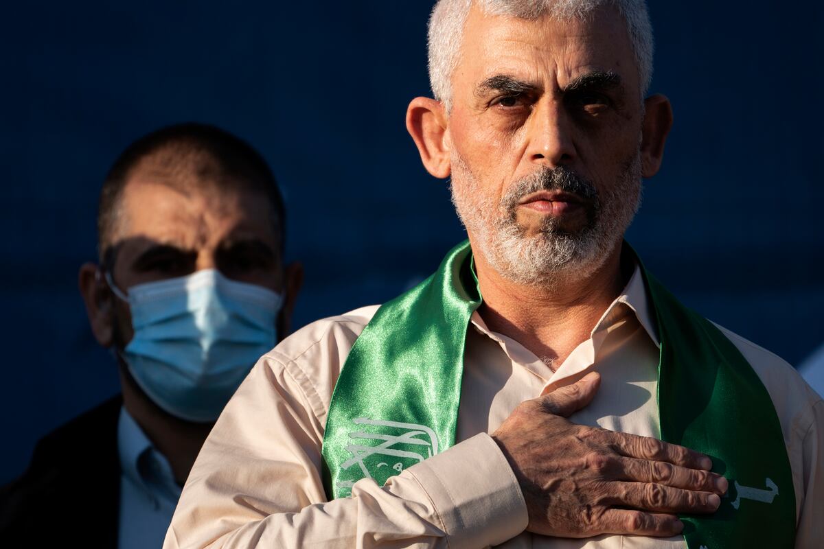 ARCHIVO - Yahya Sinwar, líder palestino de Hamás en la Franja de Gaza asesinado el jueves por el Ejército israelí.