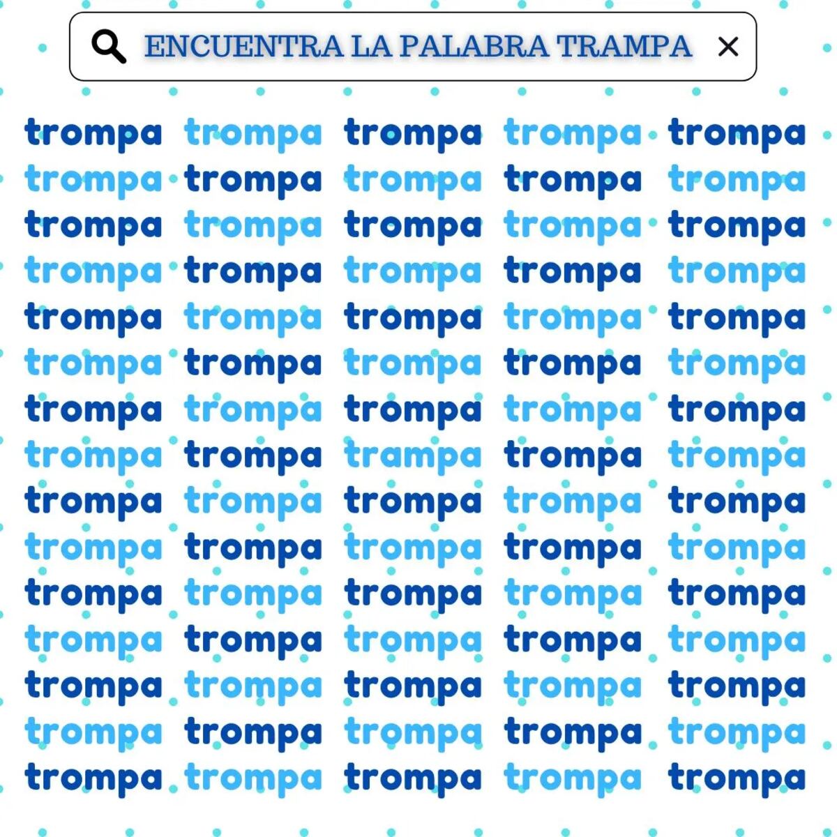 El acertijo.