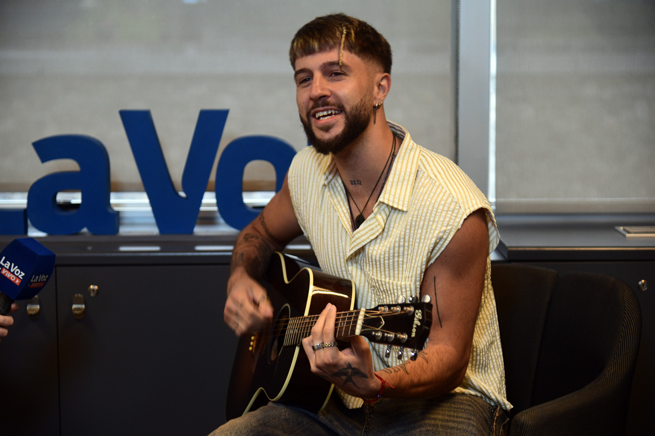 Benja Torres. Presenta su primer disco "Espinas" en Quality. (Ramiro Pereyra / LaVoz)