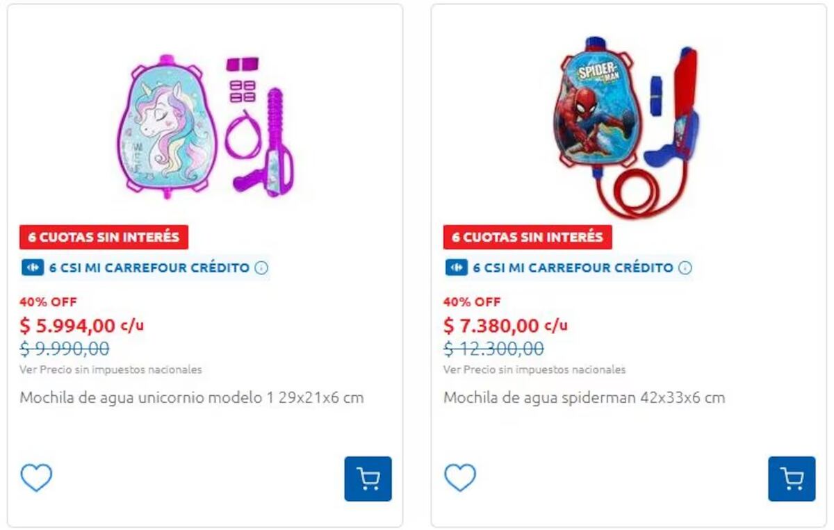 Vuelta a clases 2026: dónde comprar mochilas y cartucheras con descuentos de hasta el 44%.