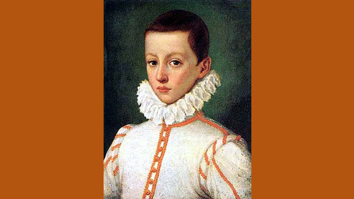 El Santo del día: San Luis Gonzaga. (Vatican News)
