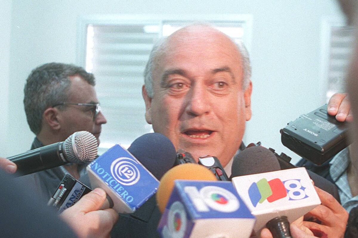 Ramón Bautista Mestre fue gobernador de la provincia de Córdoba entre 1995 y 1999 (Archivo La Voz)