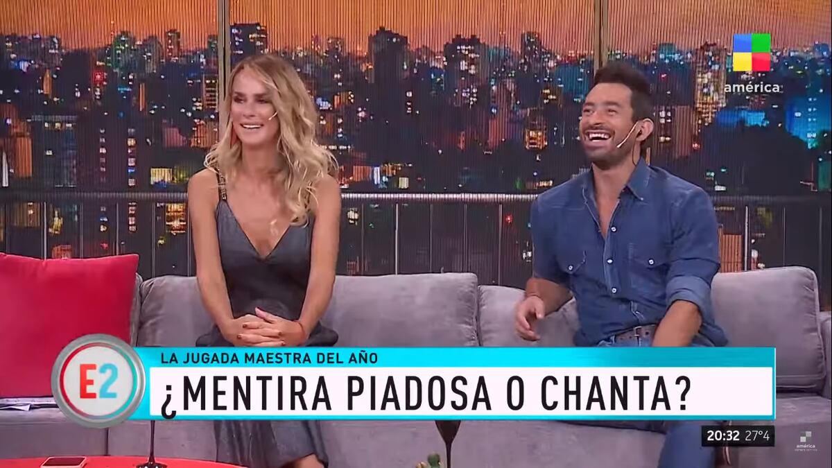 Sabrina Rojas y el "Tucu López" debutaron en "Emparejados"