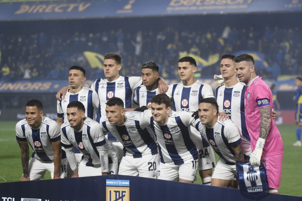 Boca vs Talleres en la bombonera (Federico López Claro / La Voz)