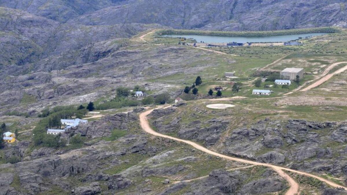 El excomplejo minero Los Gigantes, en el sur del Valle de Punilla. (Archivo La Voz)